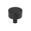 Matt Black Kelso Cabinet Knob - 32mm (No rose)