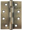 CE11 Mild Steel BB Butt Hinge - Antique Brass