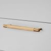 PULL BAR / MEDIUM 260MM / CROSS / BRASS