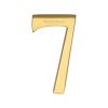 Heritage Brass Numeral 7 Concealed Fix 76mm (3") Unlacquered