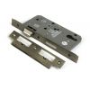 Aged Brass Euro Din Sash Lock - 60mm Backset/72mm Centre