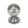 Pewter Regency Mortice/Rim Knob Set