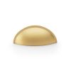 Alexander & Wilks - Quieslade Cup Handle - Satin Brass