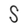 S- Hook Large Matt Black