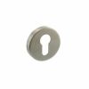 Atlantic Euro Escutcheons - Satin Stainless Steel