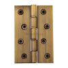 Heritage Brass Hinge Brass with Phosphor Washers 4" x 2 5/8" Antique Brass finish