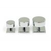 Polished Chrome Kelso Cabinet Knob - 38mm (Square)