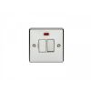 Eurolite Enhance Decorative Switched Fuse Spur With Neon Indicator Polished Chrome