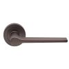 Velino Lever On Round Rose - Matt Bronze