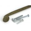 Burnished Brass Moore Pull Handle - Medium