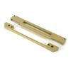 Polished Brass ½" Rebate Kit for Euro Din Sash Lock