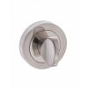 Mediterranean WC Turn and Release on Round Rose - Satin Nickel/Polished Nickel