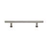 Heritage Brass Cabinet Pull T-Bar Design with 16mm Rose 160mm CTC Polished Nickel Finish