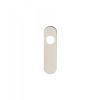 Radius Covers For Latch Backplate - Satin Stainless Steel