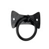 Flamingo Ring Drop Pull Matt Black