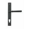 Matt Black Newbury Slimline Lever Espag. Lock Set