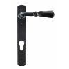 Black Narrow Lever Espag. Lock Set