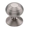 Heritage Brass Centre Door Knob Reeded Design 3 1/2 Satin Nickel Finish
UK Registered Design Number 6241152

&nbsp;