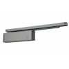 Rutland TS.11205 Cam Action Door Closer c/w Semi-radius cover & Slidearm, Silver