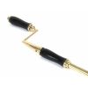 Lacquered Brass Window Winder with Handle