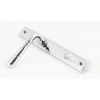 Polished Chrome Hammered Newbury Slimline Espag. Lock Set