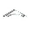 Polished Chrome Abingdon Shelf Bracket (200mm x 200mm)