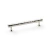 Alexander & Wilks - Leila Hammered Cabinet Pull - Polished Nickel