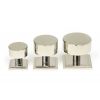 Polished Nickel Kelso Cabinet Knob - 32mm (Square)