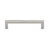 Heritage Brass Cabinet Pull City Design 128mm CTC Polished Nickel Finish