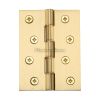 Heritage Brass Hinge Brass with Phosphor Washers 4" x 3" Satin Brass finish