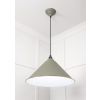 White Gloss Hockley Pendant in Tump