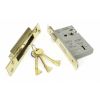 PVD 2Â½" BS Heavy Duty Sash Lock KA