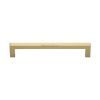 Heritage Brass Cabinet Pull City Design 160mm CTC Satin Brass Finish