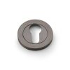 Alexander & Wilks - Concealed Fix Escutcheon - Dark Bronze PVD - Euro Profile