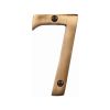 Heritage Brass Numeral 7 Face Fix 76mm (3") Antique Brass finish