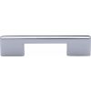 Heritage Brass Cabinet Pull Victorian Design 96mm CTC Polished Chrome finish