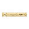 Heritage Brass Door Bolt Straight 8" x 1.5" Satin Brass finish