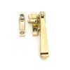 Polished Brass Night-Vent Locking Avon Fastener (Steel Window)