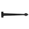 Smooth Black 18" Cast T Hinge (pair)