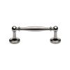 Heritage Brass Cabinet Pull Colonial Design 96mm CTC Polished Nickel Finish