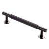 Lines Pull Handle 128mm c/c - Matt Black