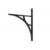 Matt Black Tyne Shelf Bracket (260mm x 200mm)