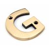 Polished Bronze Letter G