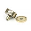 Aged Brass Judd Cabinet Knob - 38mm (Plain)