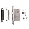 Contract 3 Lever Sashlock 64mm - Nickel Plate