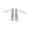 Satin Marine SS (316) Newbury Slimline Lever Espag. Lock Set