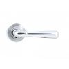 Polished Chrome Newbury Lever on Rose Set (Beehive) - U