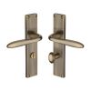 Heritage Brass Sutton Reeded Bathroom set Antique Brass finishUK Design Registration Number 6234524