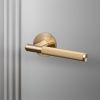 DOOR HANDLE / LINEAR / BRASS