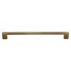 Heritage Brass Cabinet Pull Metro Design 256mm CTC Antique Brass Finish